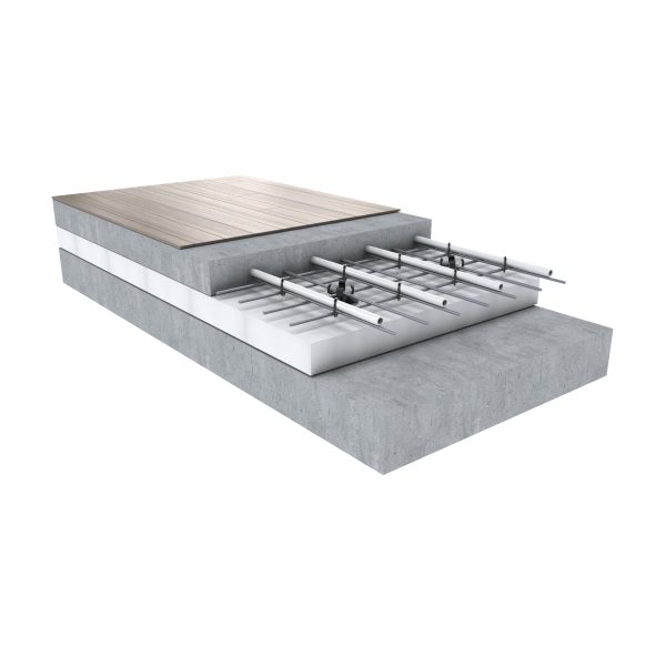 Mesh underfloor heating system Mesh underfloor heating system