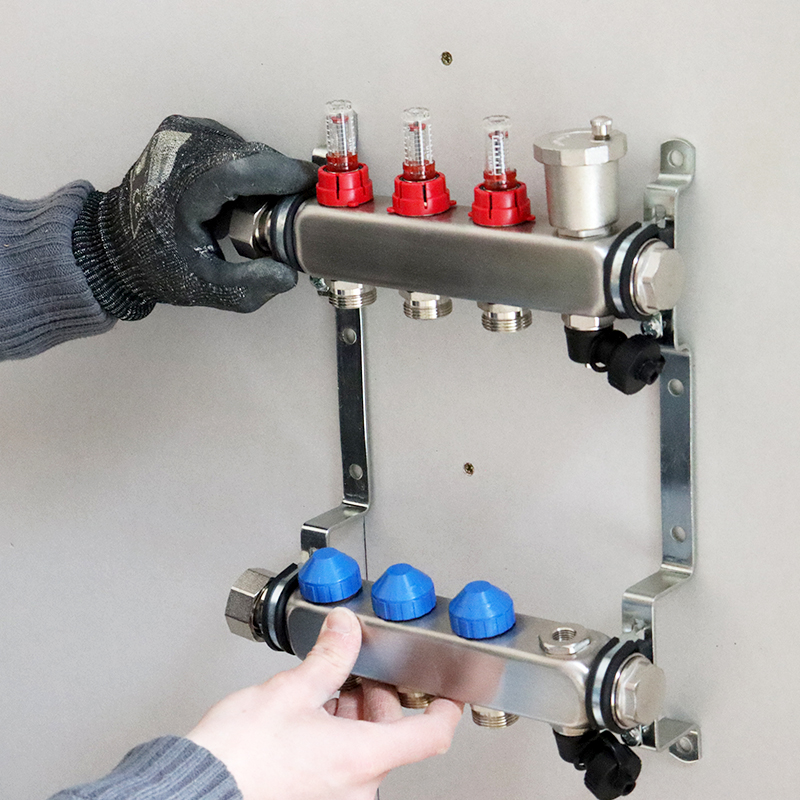 Underfloor heating manifold