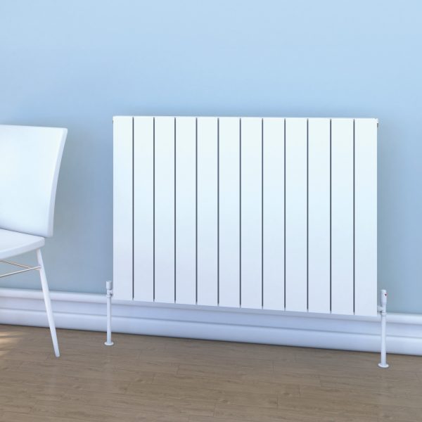Towelrads Hanworth Plus White Horizontal Radiator - 700mm x 960mm
