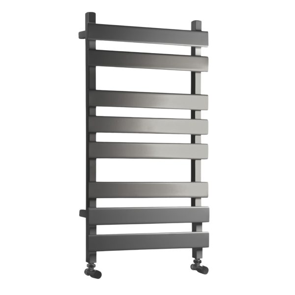 Towelrads Perlo Towel Radiator in Anthracite 800mm x 500mm - 120902