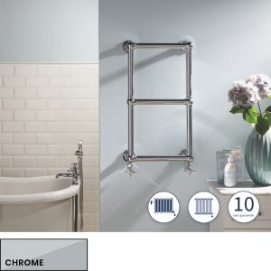 Towelrads Aldworth Towel Rail in Chrome