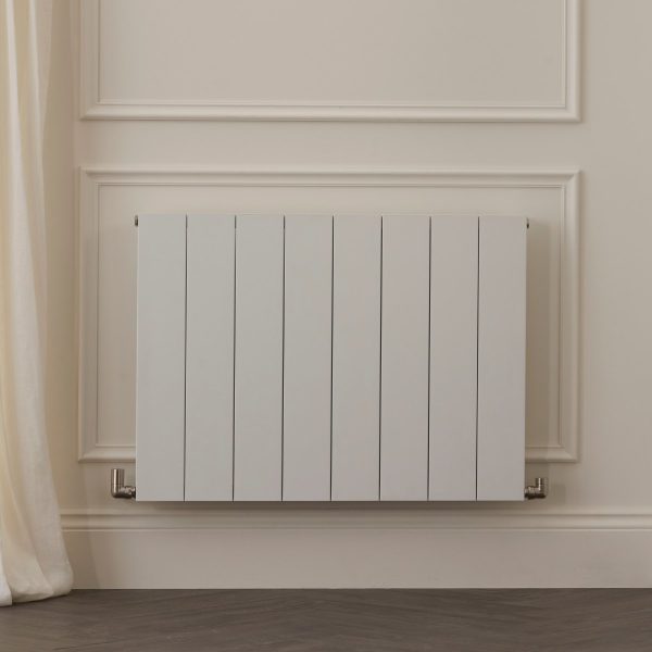 Towelrads Ascot Horizontal radiator in White - 600mm x 814mm