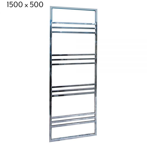 Towelrads Boxford Towel Radiator in Chrome - 1500mm x 500mm
