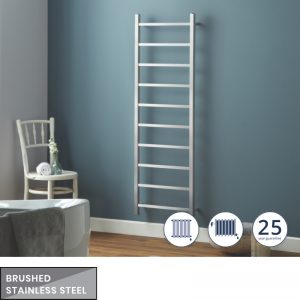 Towelrads Diva Brushed Towel Radiator