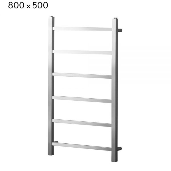 Towelrads Diva Brushed Towel Radiator - 800mm x 500mm