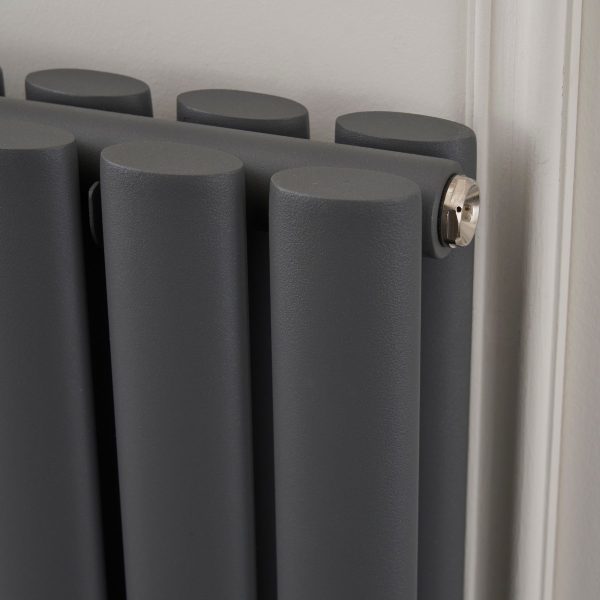 Dorney Double Horizontal Radiator in Anthracite Towelrads Dorney Double Horizontal Radiator in Anthracite
