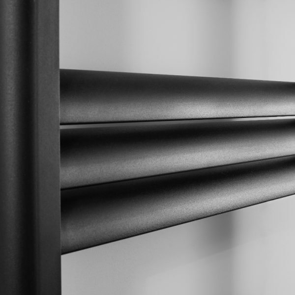 Towelrads Eton Towel Radiator in Anthracite - Close Up