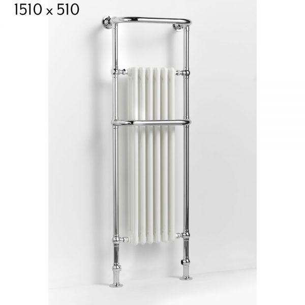 Hampshire Traditional Towel Radiator - 1510mm x 510mm 120927 Towelrads Hampshire Traditional Towel Radiator - 1510mm x 510mm
