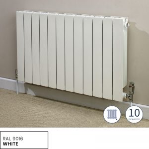 Towelrads Hanworth Plus Horizontal Radiator in White