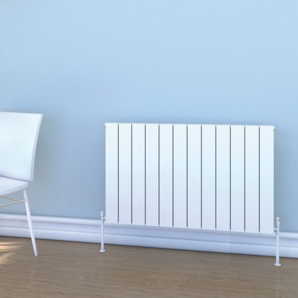 Towelrads Hanworth Plus White Horizontal Radiator - 600mm x 800mm