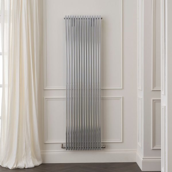 Iridio Vertical Radiator in Chrome 1800mm x 500mm - 120979 Towelrads Iridio Vertical Radiator in Chrome 1800mm x 500mm - 120979