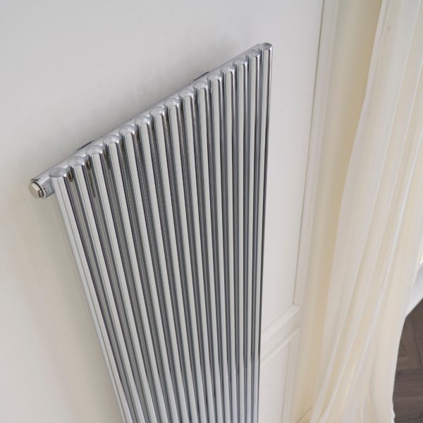 Iridio Vertical Radiator in Chrome 1800mm x 500mm - 120979 Towelrads Iridio Vertical Radiator in Chrome 1800mm x 500mm - 120979