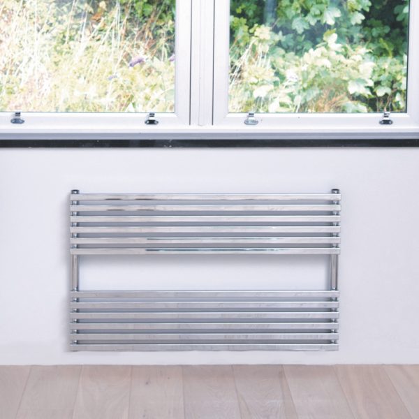 Towelrads Oxfordshire Horizontal Towel Radiator in Chrome