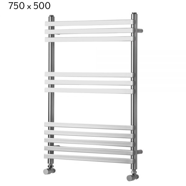 Towelrads Oxfordshire Towel Radiator in Chrome - 750mm x 500mm