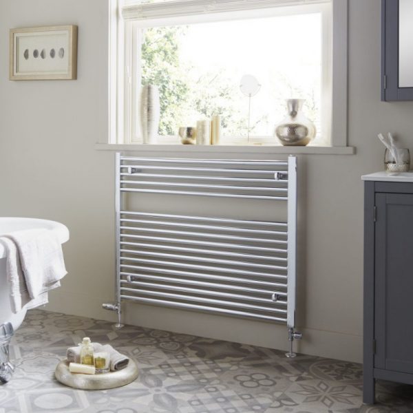 Towelrads Pisa Horizontal Towel Radiator in Chrome