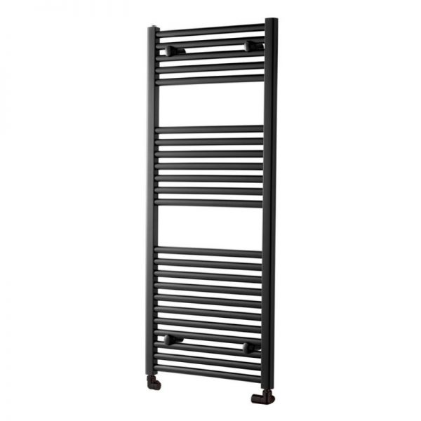 Towelrads Pisa Straight Towel Rail in Black