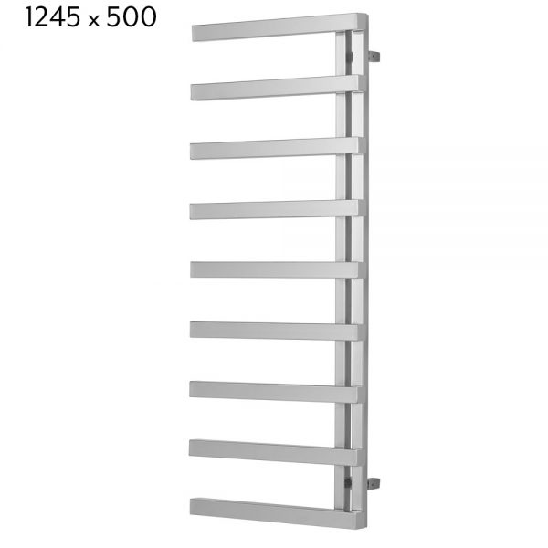 Towelrads Soho Towel Radiator in Chrome - 1245mm x 500mm
