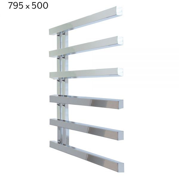 Towelrads Soho Towel Radiator in Chrome - 795mm x 500mm