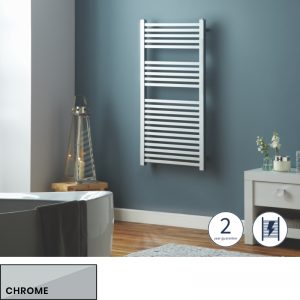 Towelrads Square Electric Towel Radiator in Chrome