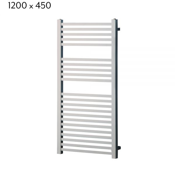 Towelrads Square Towel Radiator in Chrome - 1200mm x 450mm