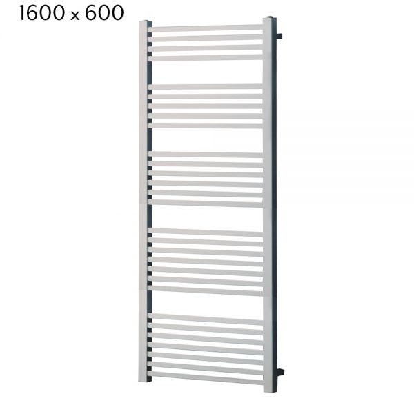 Towelrads Square Towel Radiator in Chrome - 1600mm x 600mm