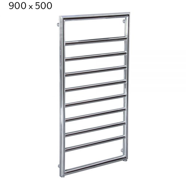 Towelrads Strand Towel Radiator in Chrome - 900mm x 500mm