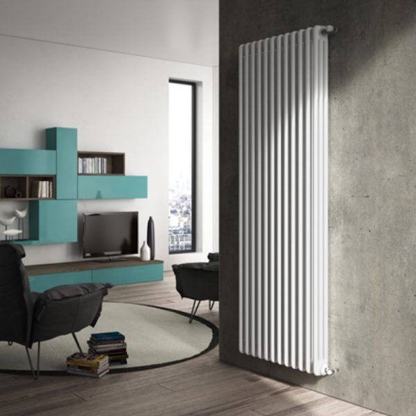 Towelrads Windsor 3 Column Vertical Radiator in White