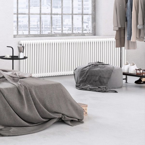 Towelrads Windsor Horizontal Column Radiator in White