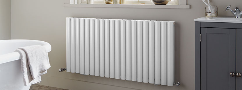 Towelrads Dorney Horizontal Radiator in White