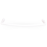 Towelrads Towel Rail Curved White 35mm - 124006
