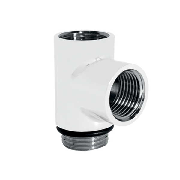 Towelrads White T-piece - 690056