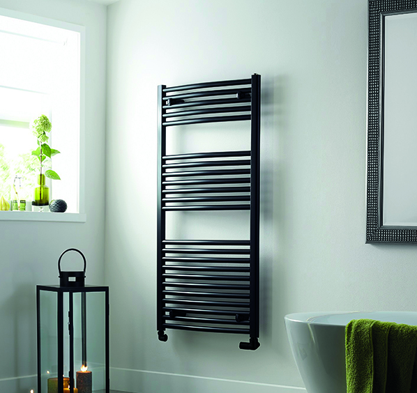Towelrads Black Towel Radiator