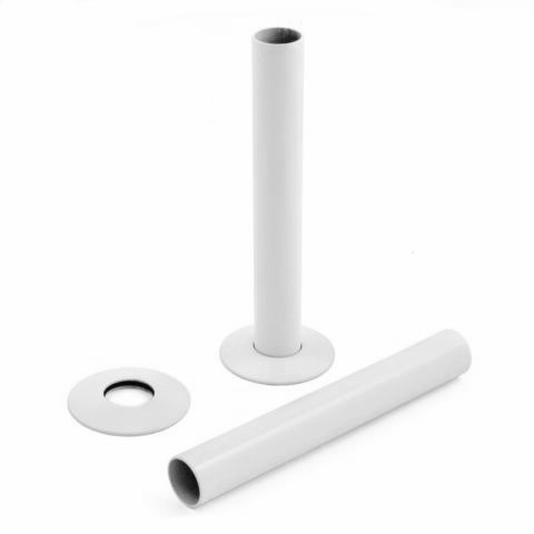 White pipe sleeve set.