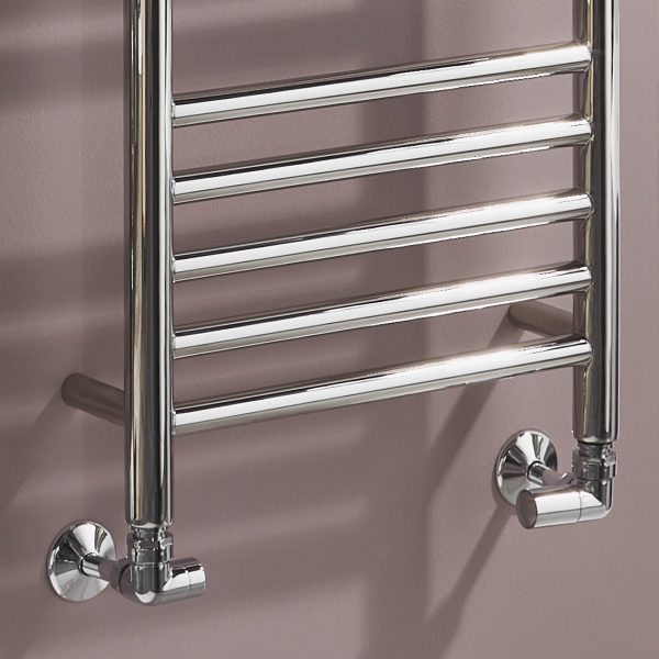 Towelrads Round Corner Manual Valve in Chrome LS