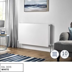 Towelrads Flat Panel Radiator in White