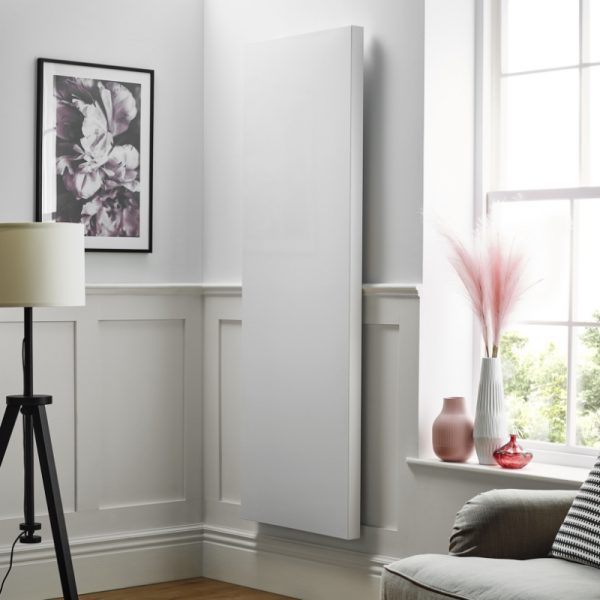 Towelrads Vertical Flat Panel Radiator in White
