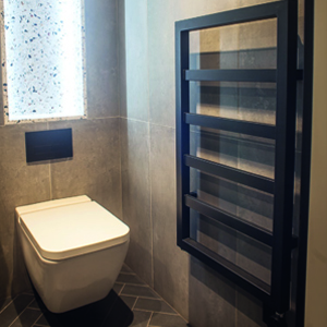 Kensington black textured