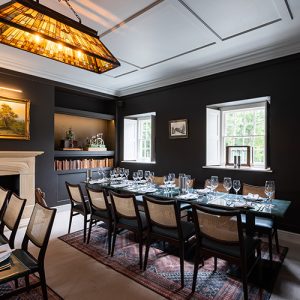 Room shot of a private function room at Blackpool Mill