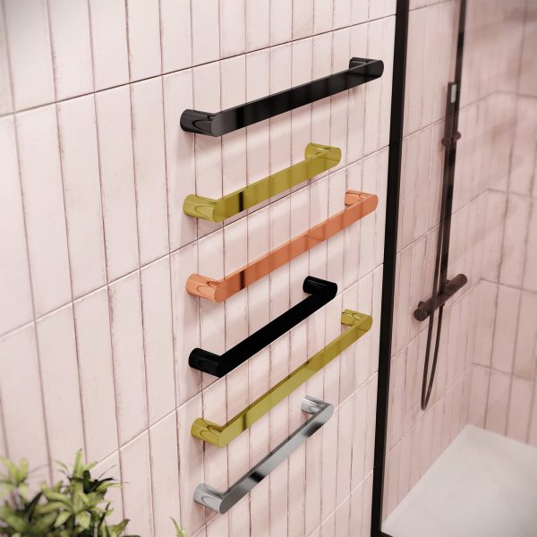 Towelrads Twyford Electric Towel Bars Angle