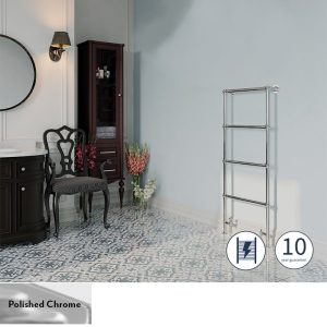 Towelrads Fairmile Traditional Towel Radiator in Chrome