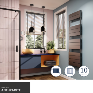 Towelrads Sandhurst Torwel Rail in Anthracite
