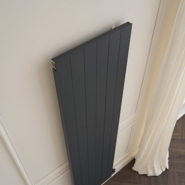 Towelrads Walton 1800x450 Vertical Radiator in Anthracite - 240071