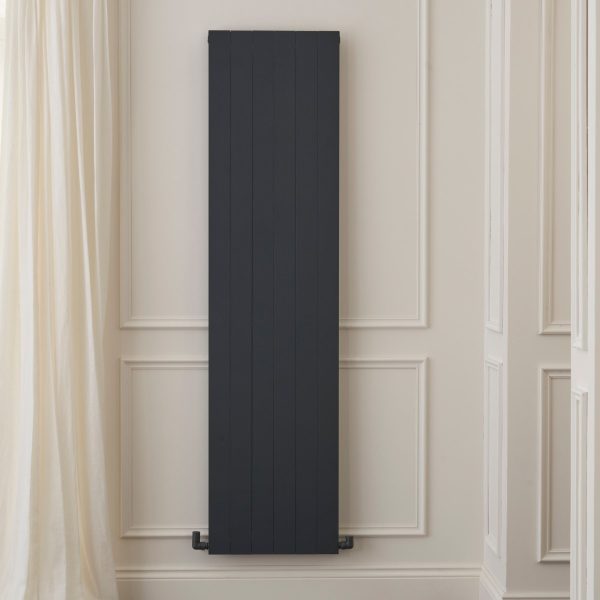 Towelrads Walton 1800x450 Vertical Radiator in Anthracite - 240071