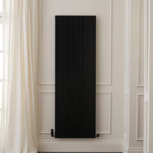 Towelrads Walton 1800x600 Vertical Radiator in Matt Black - 240052