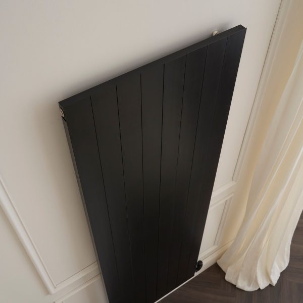 Towelrads Walton 1800x600 Vertical Radiator in Matt Black - 240052