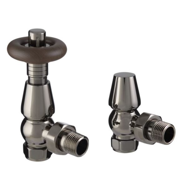 Towelrads Chelsea Angled TRV in Black Nickel - 690021