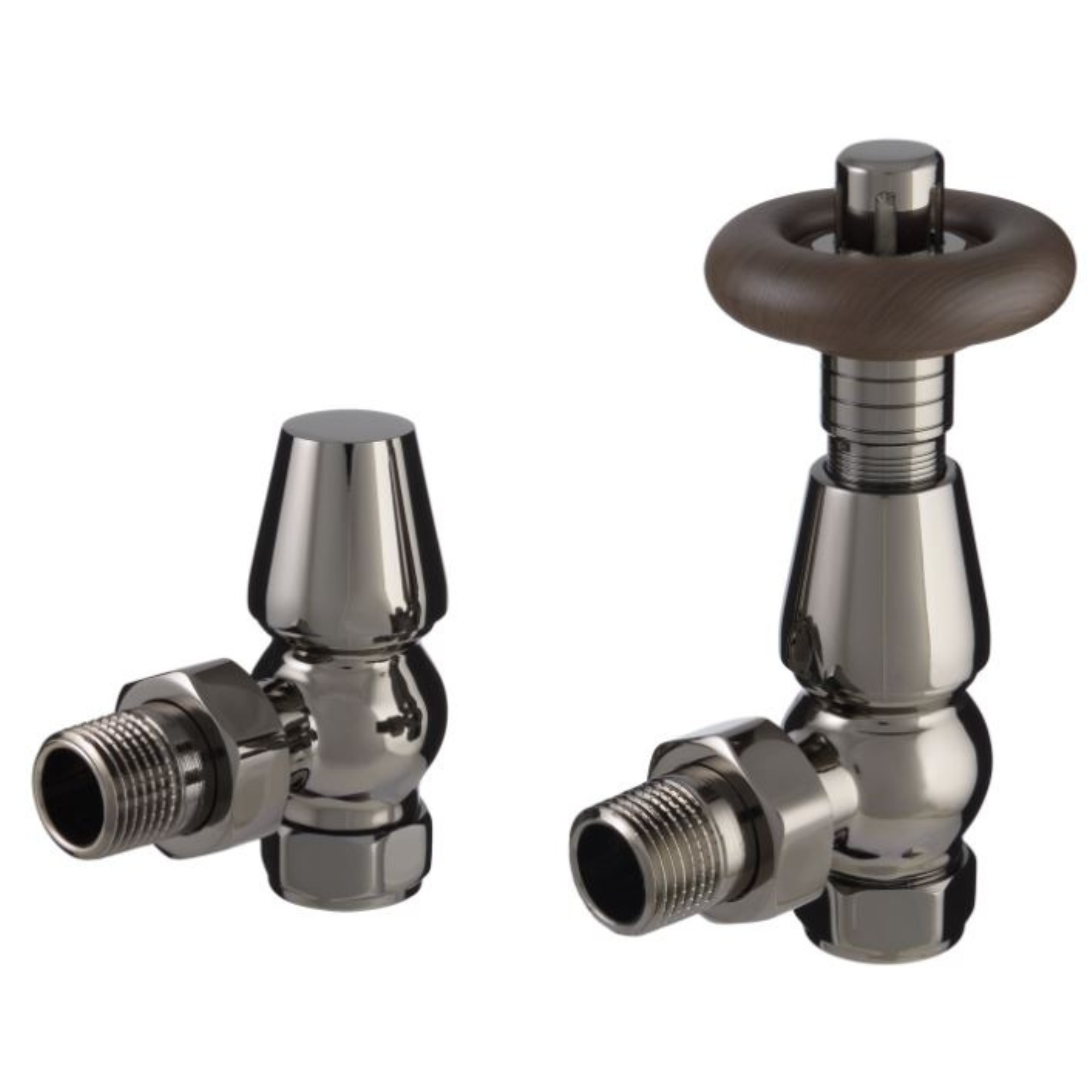Towelrads Black Nickel Angled Chelsea TRV - 690021