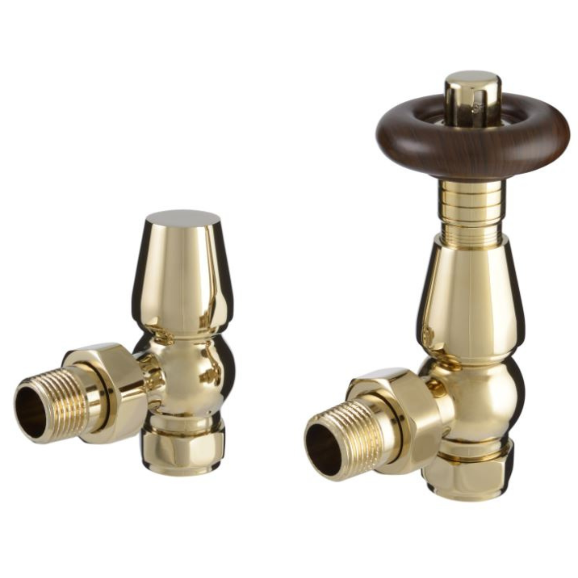 Towelrads Polished Brass Angled Chelsea TRV - 690023