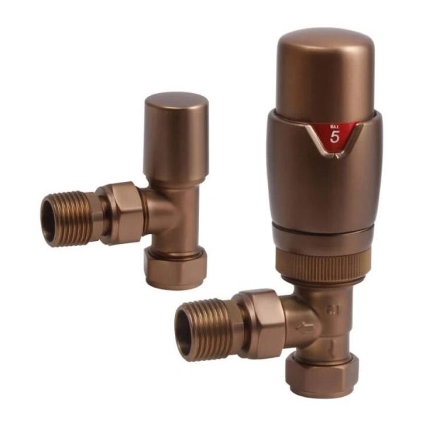 Towelrads Angled TRV Brushed Bronze - 690369