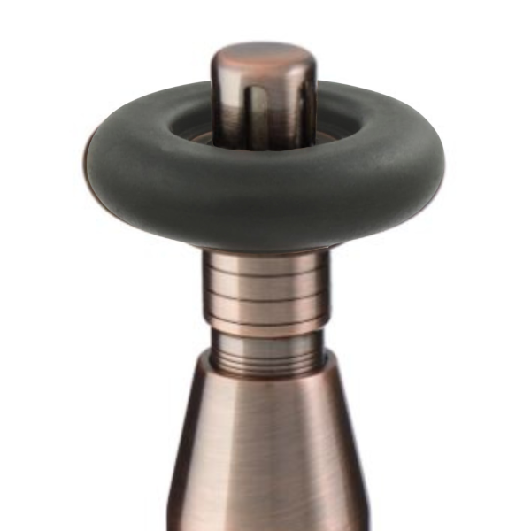 Towelrads Chelsea Black & Antique Copper Handle - 696920